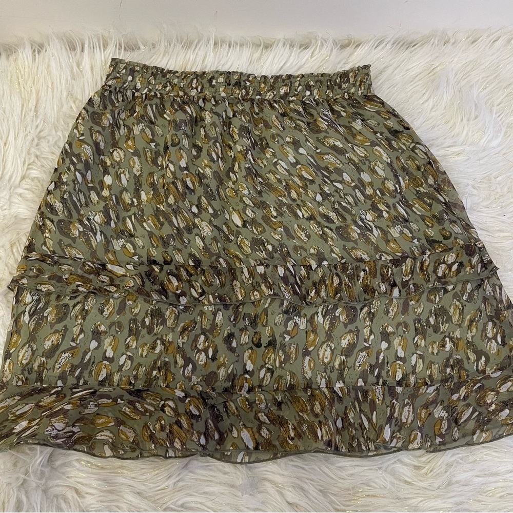 Esqualo Ruffle Mini Skirt Size:6
